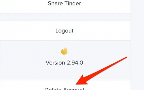 tinder无法删除账户怎么办