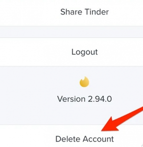 tinder注销和删除账户