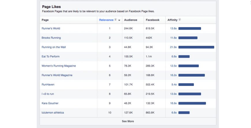 facebook受众分析工具