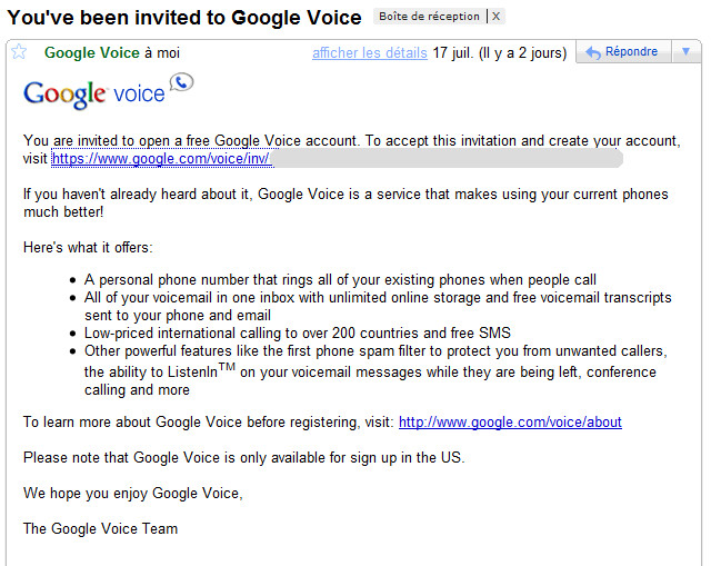 购买Google Voice前的必要准备步骤
