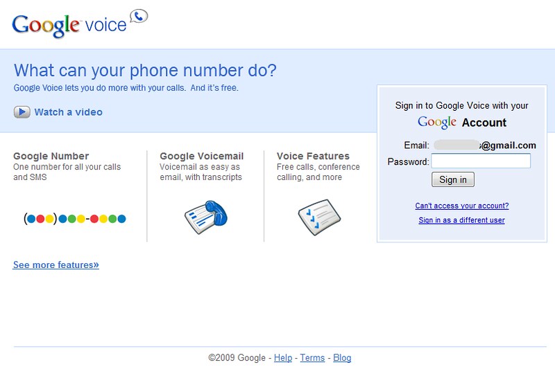 详细解读：Google Voice账号提供的信息服务
